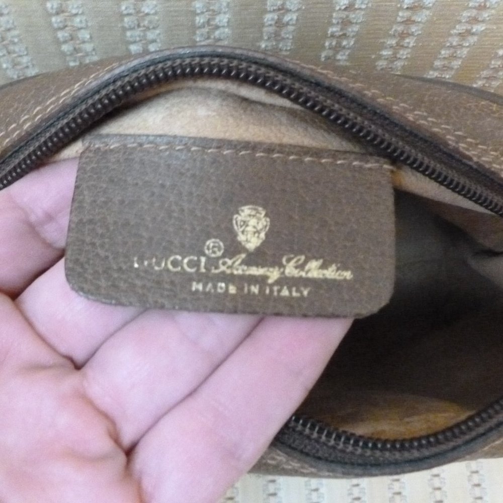 Gucci GG Web Coated Canvas Striped Crossbody Bag - Picture 9 of 14